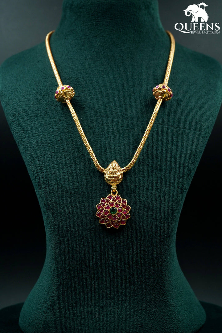 VISHRUTHA KEMP NECKLACE - Queens Jewel Emporium