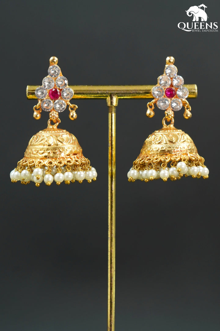 THULASI EARRINGS - Queens Jewel Emporium