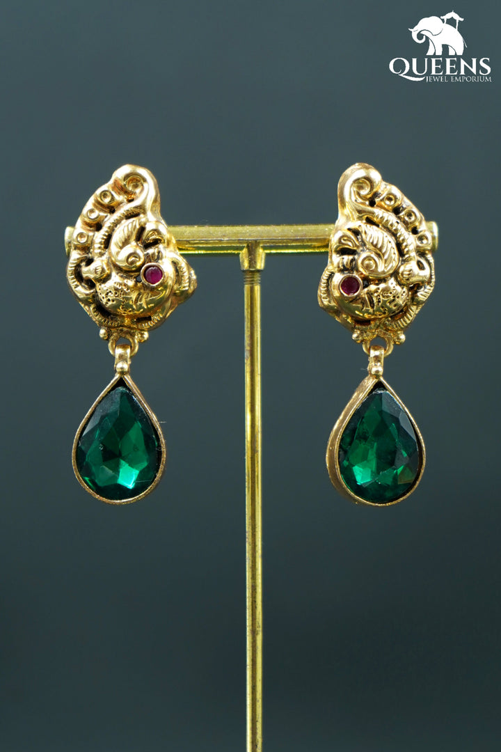 MAYIL STUD - Queens Jewel Emporium