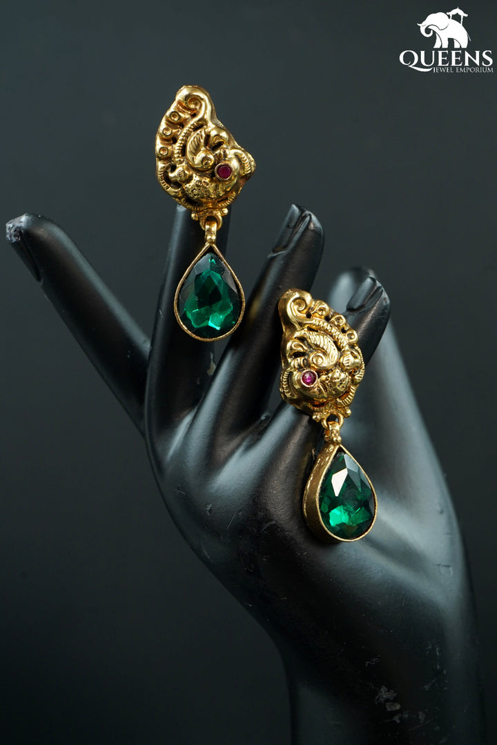 MAYIL STUD - Queens Jewel Emporium