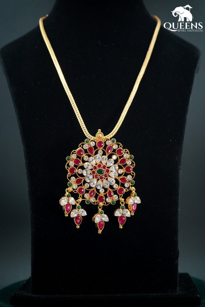DHAKSHITHA PENDANT - Queens Jewel Emporium