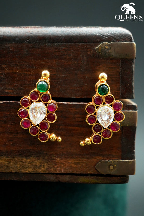 PONMALAR STUD - Queens Jewel Emporium