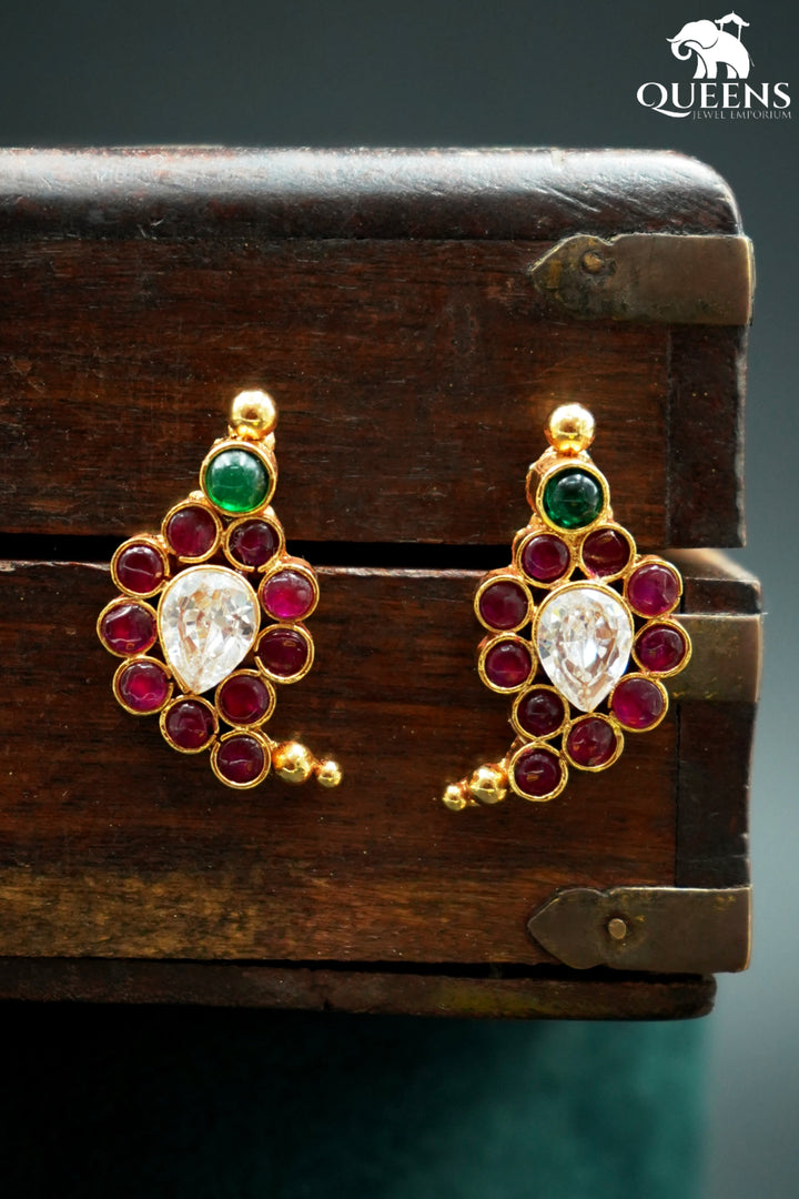 PONMALAR STUD - Queens Jewel Emporium