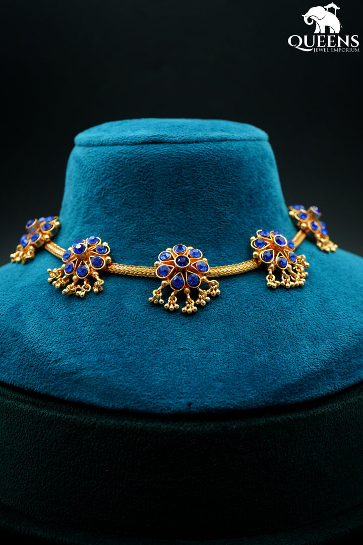 MADHUBANI ZIRCON NECKLACE - Queens Jewel Emporium