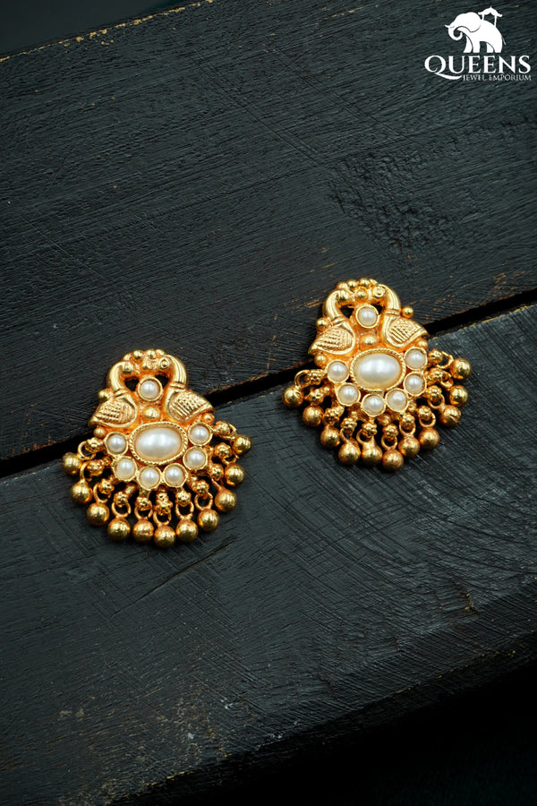 JANANIKA EARRINGS - ROUND - Queens Jewel Emporium