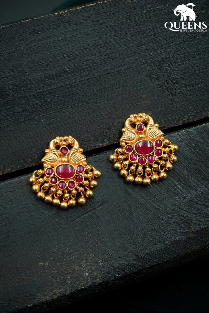 JANANIKA EARRINGS - ROUND - Queens Jewel Emporium