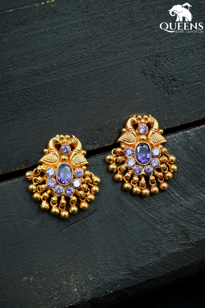 JANANIKA EARRINGS - OVAL - Queens Jewel Emporium