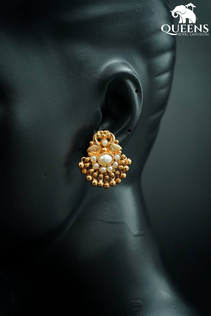 JANANIKA EARRINGS - ROUND - Queens Jewel Emporium
