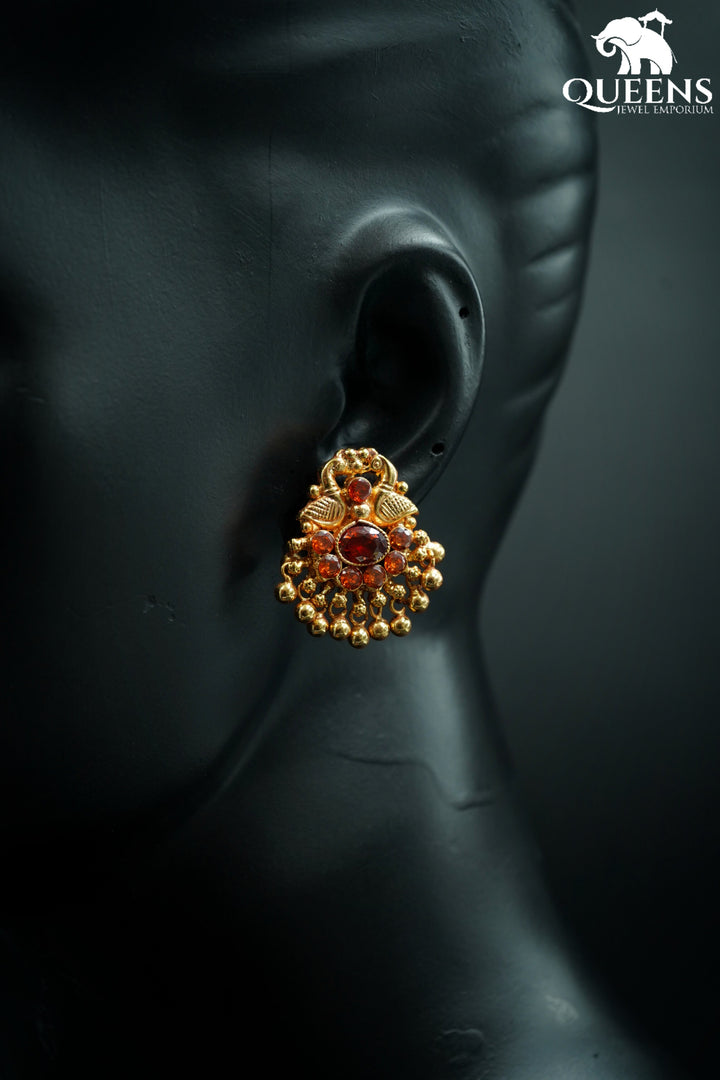 JANANIKA EARRINGS - ROUND - Queens Jewel Emporium