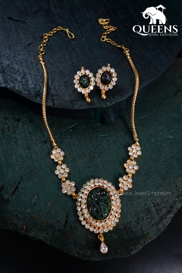 CHAMPALI NECKLACE - Queens Jewel Emporium
