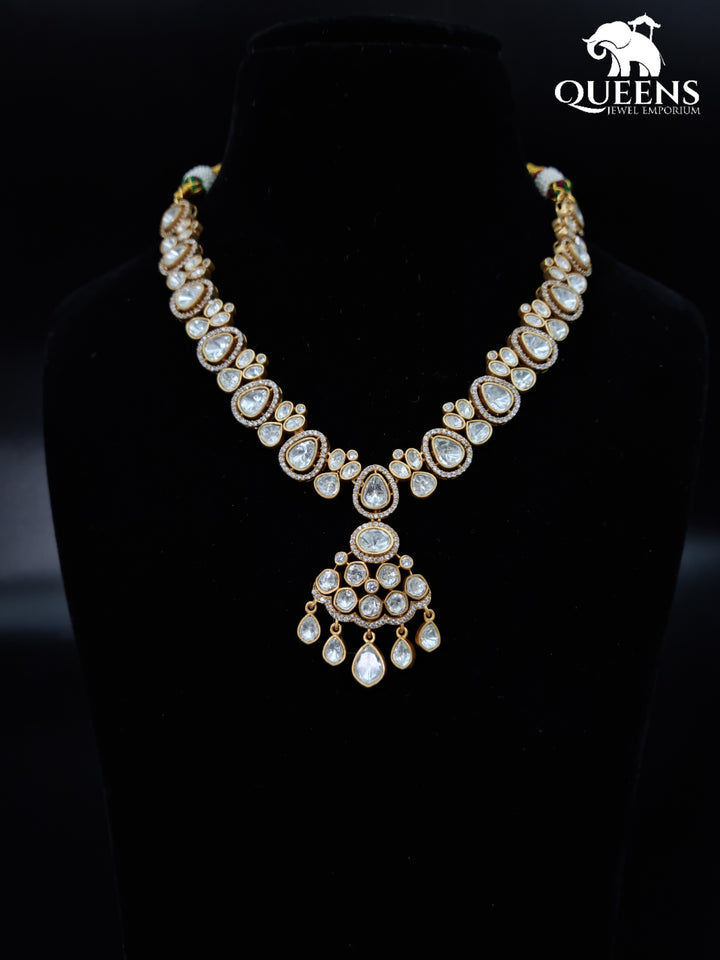 SAISHA KUNDAN NECKLACE - Queens Jewel Emporium