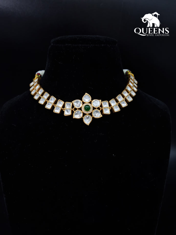 TEJA KUNDAN NECKLACE - Queens Jewel Emporium