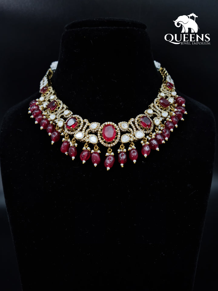 LASHYA VICTORIAN NECKLACE - Queens Jewel Emporium