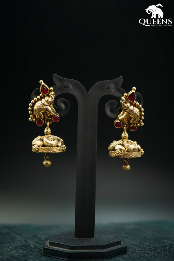 PRAMODA JHUMKA - Queens Jewel Emporium