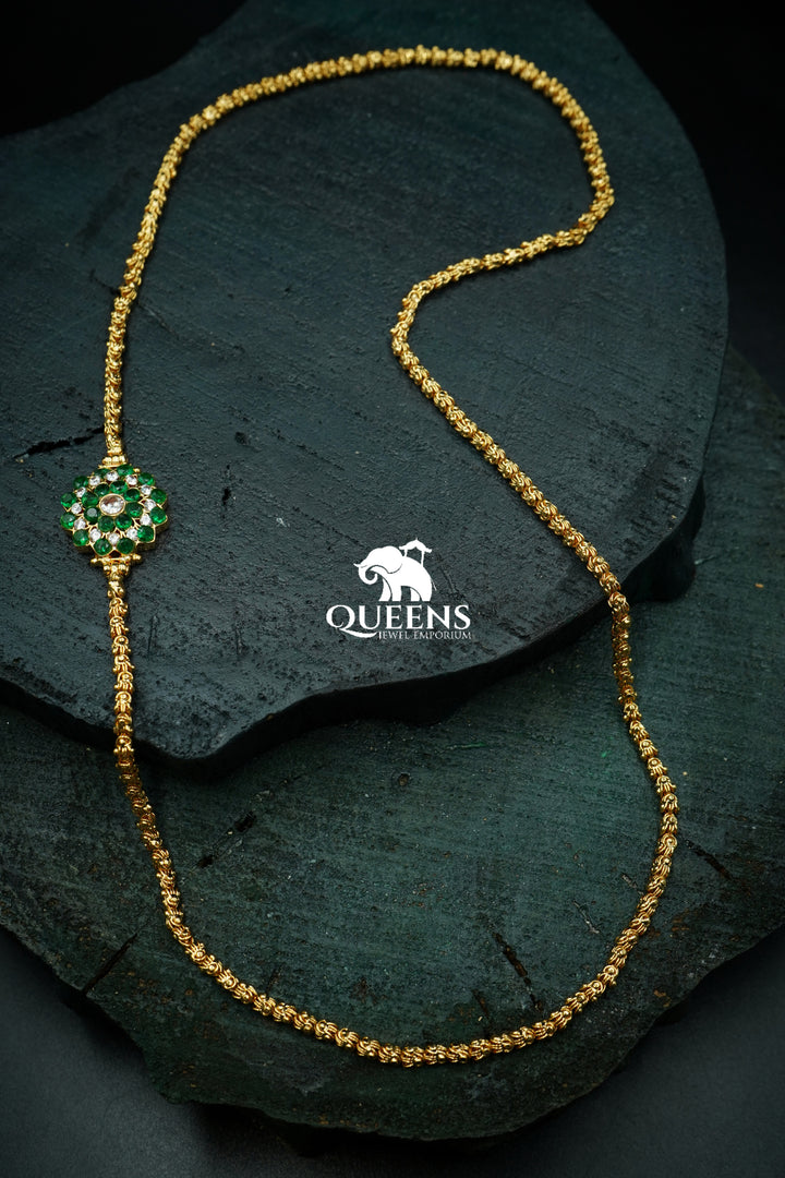 SAMRIDHI MUGAPPU CHAIN - Queens Jewel Emporium
