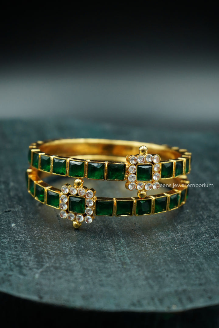 LAVANYA RUBY BANGLES - Queens Jewel Emporium