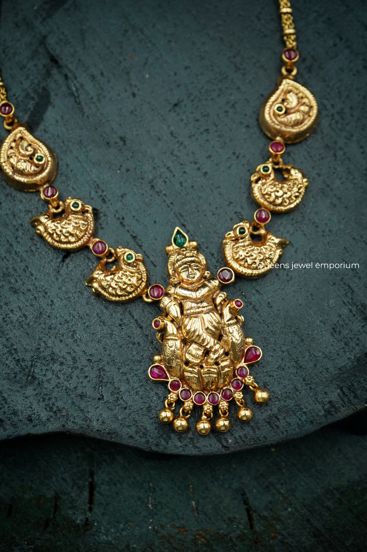 BALAKRISHNA NECKLACE - Queens Jewel Emporium