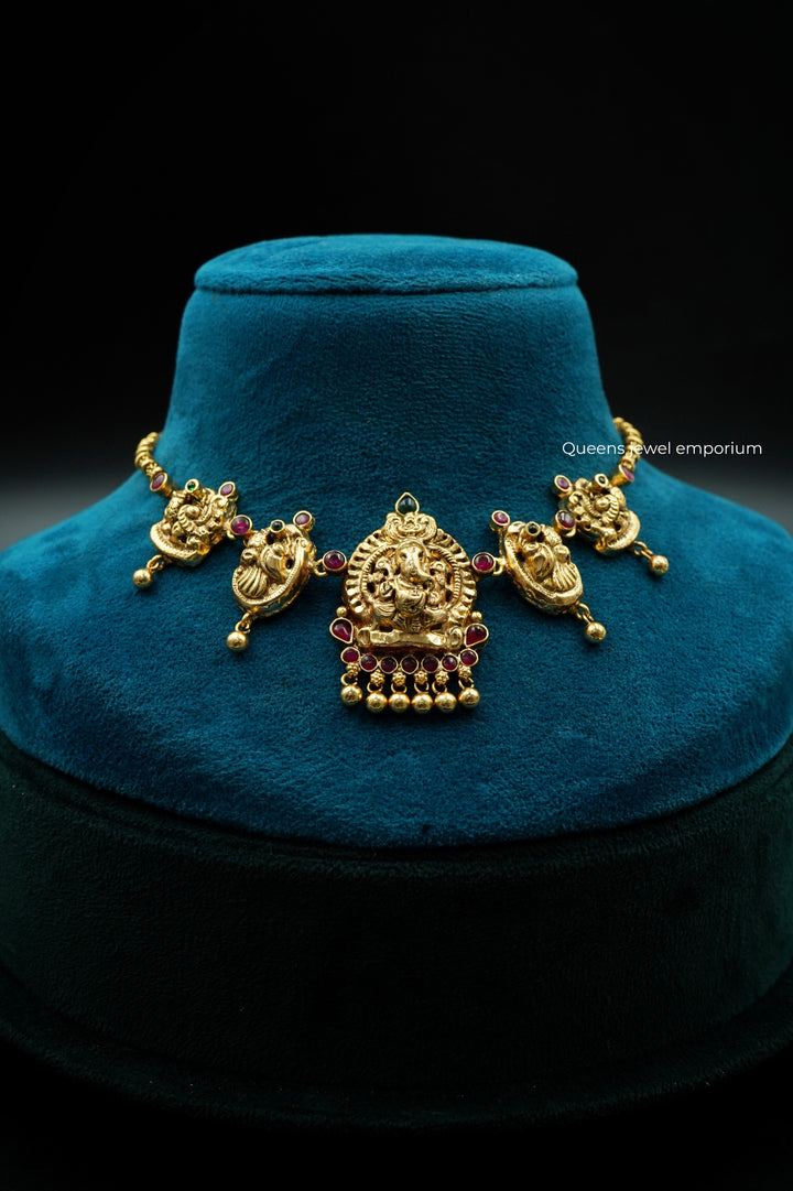 BALAGANAPATHI CHOKER - Queens Jewel Emporium