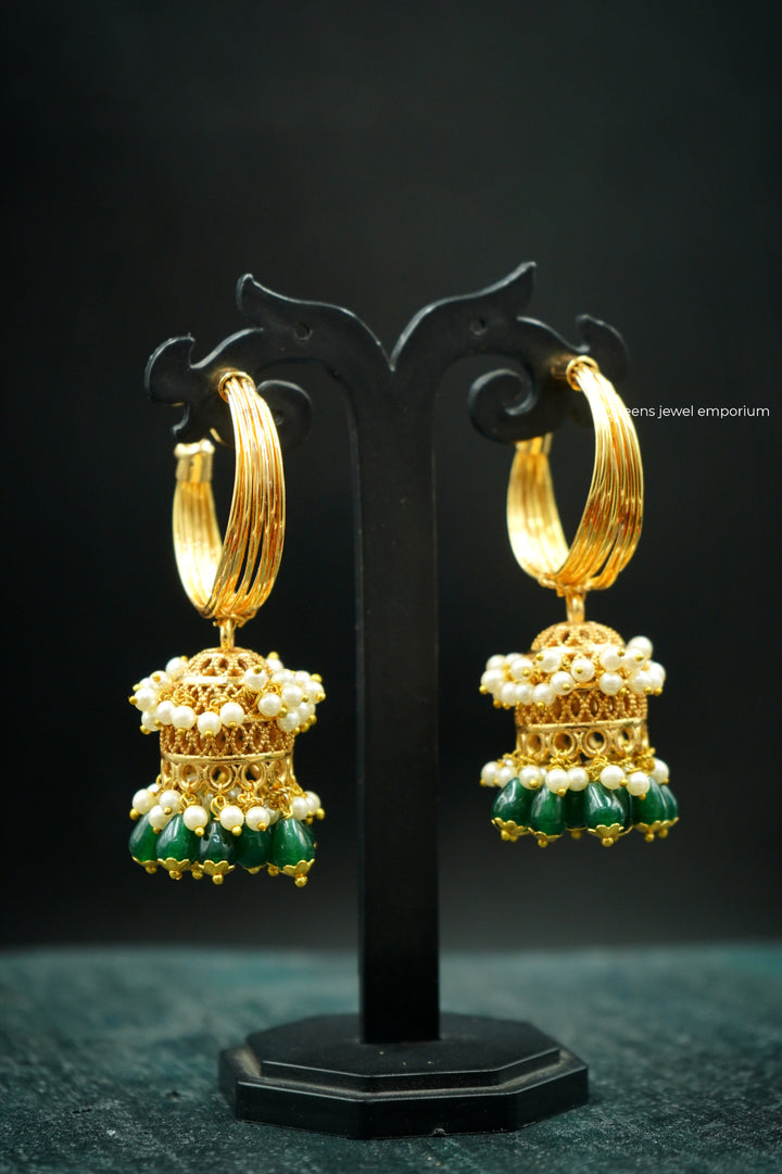 JEEVAHINI JHUMKA - Queens Jewel Emporium