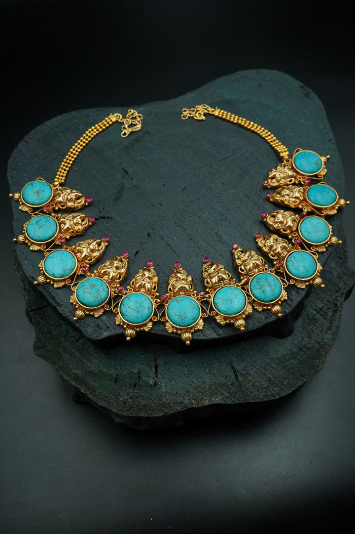 THEEPAMALAR NECKLACE - Queens Jewel Emporium
