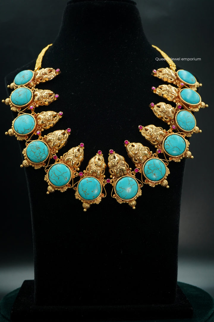 THEEPAMALAR NECKLACE - Queens Jewel Emporium