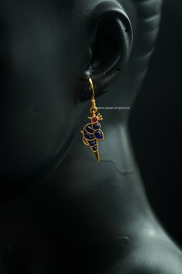 MATHU  NECKLACE SET - NAVY BLUE - Queens Jewel Emporium