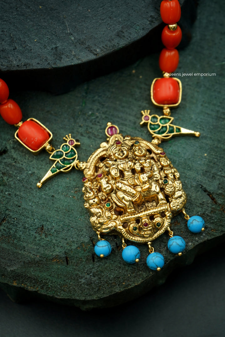 SHIVPARVATHI NECKLACE - Queens Jewel Emporium