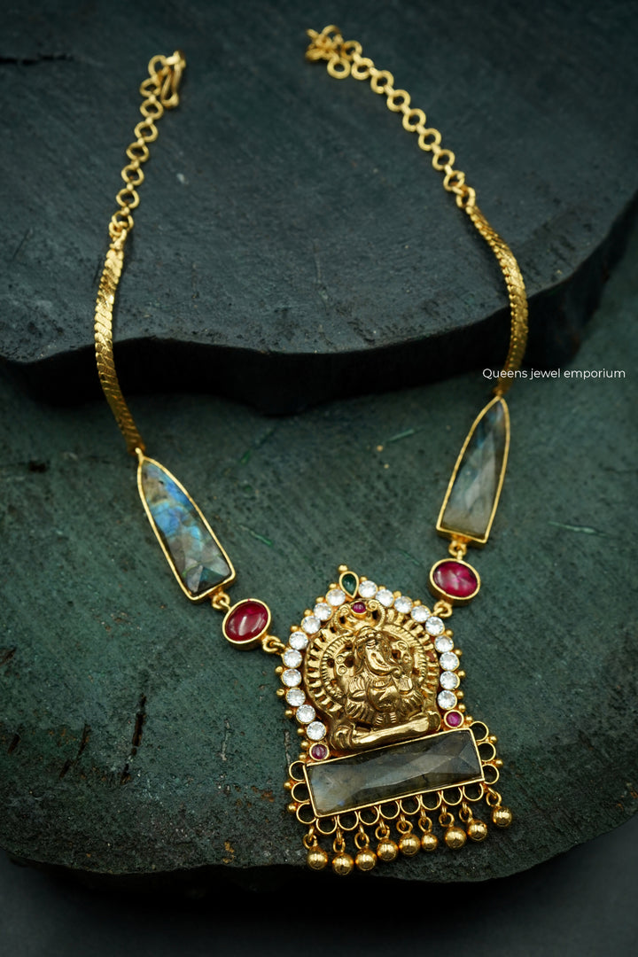 VINAYAKA NECKLACE - Queens Jewel Emporium