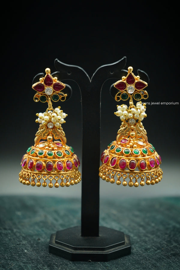 MADHUPOORNA JHUMKA - Queens Jewel Emporium