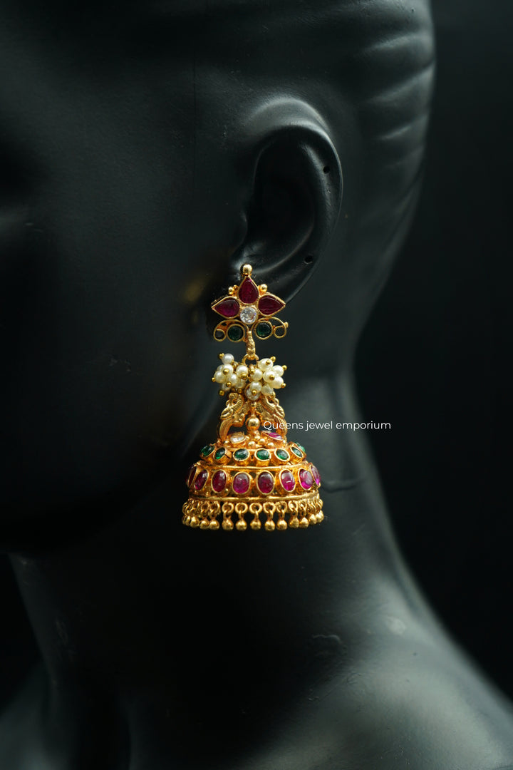 MADHUPOORNA JHUMKA - Queens Jewel Emporium
