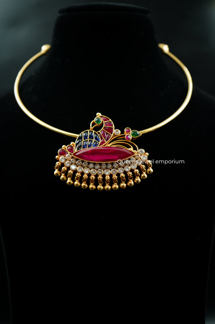 HARSHIKA KEMP PENDANT - Queens Jewel Emporium