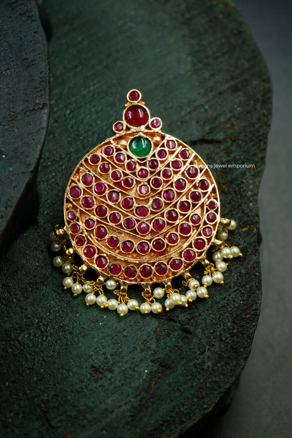 SACHITHA PENDANT - RED - Queens Jewel Emporium