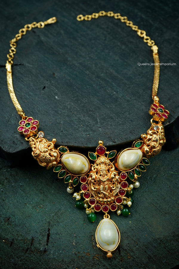 HARINAKSHI NECKLACE - Queens Jewel Emporium