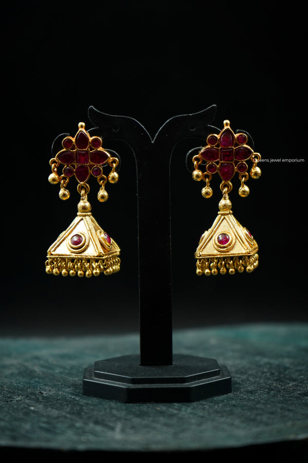 JIVIKA KEMP JHUMKAS - Queens Jewel Emporium