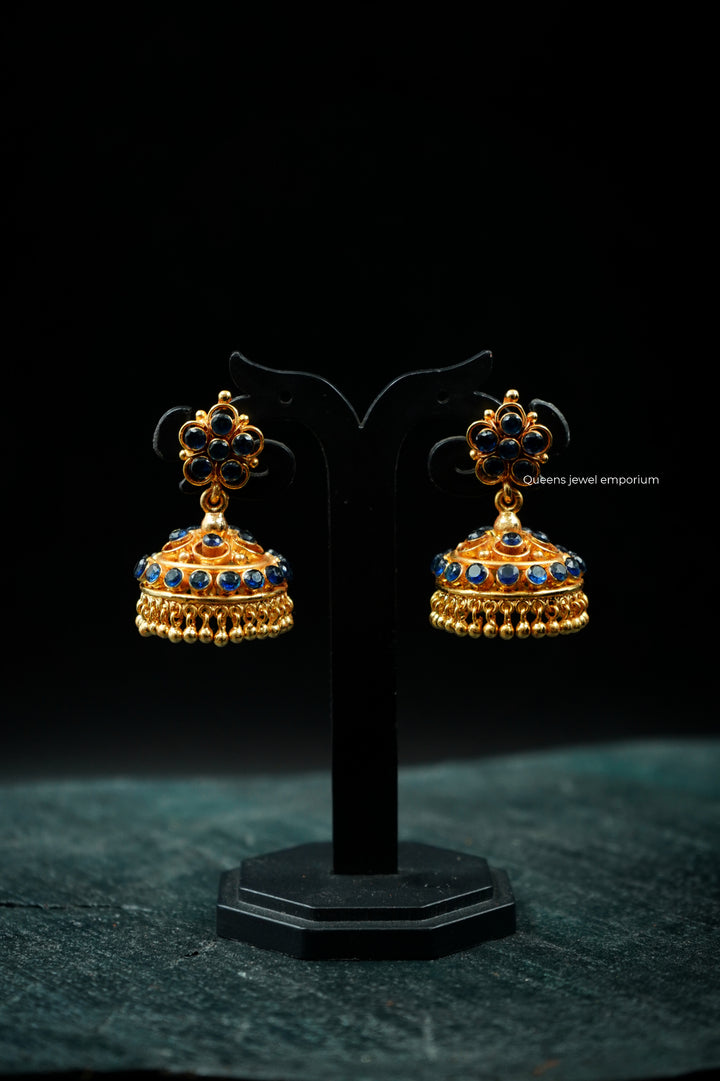 ANURA ZIRCON JHUMKAS - Queens Jewel Emporium