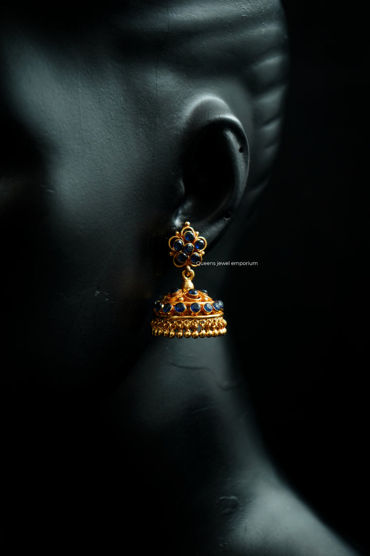 ANURA ZIRCON JHUMKAS - Queens Jewel Emporium