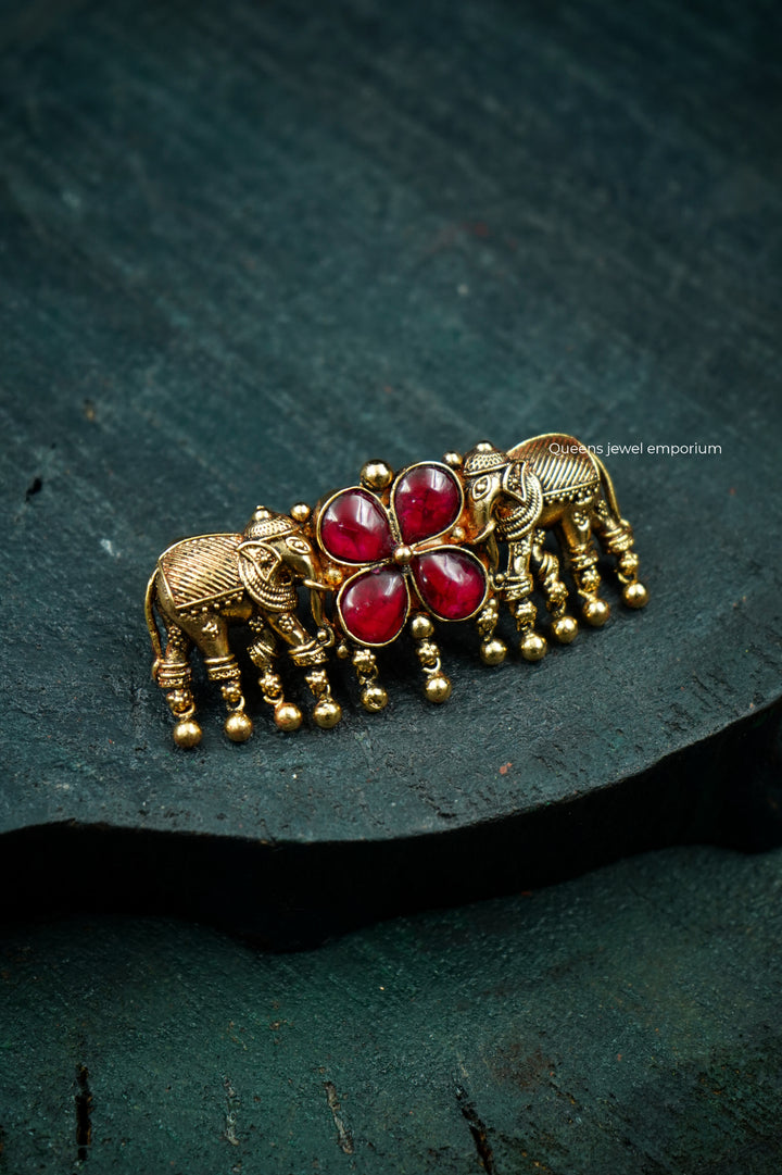 ELEPHANT HAIR CLIP - Queens Jewel Emporium