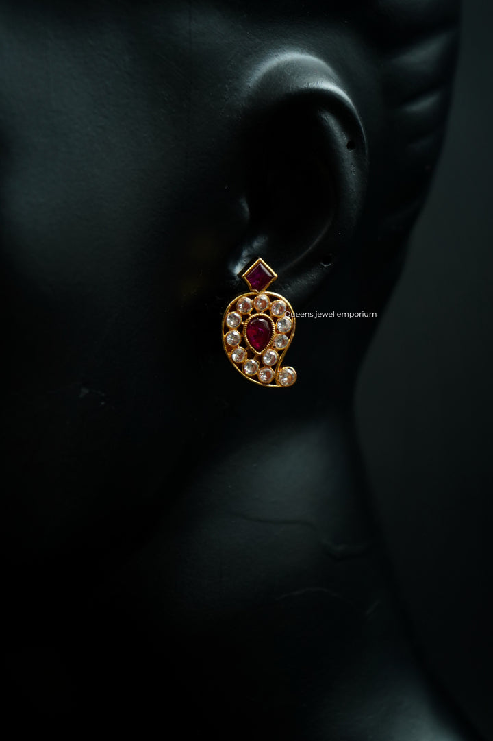 HAMSA PRIYA - STUDS - Queens Jewel Emporium