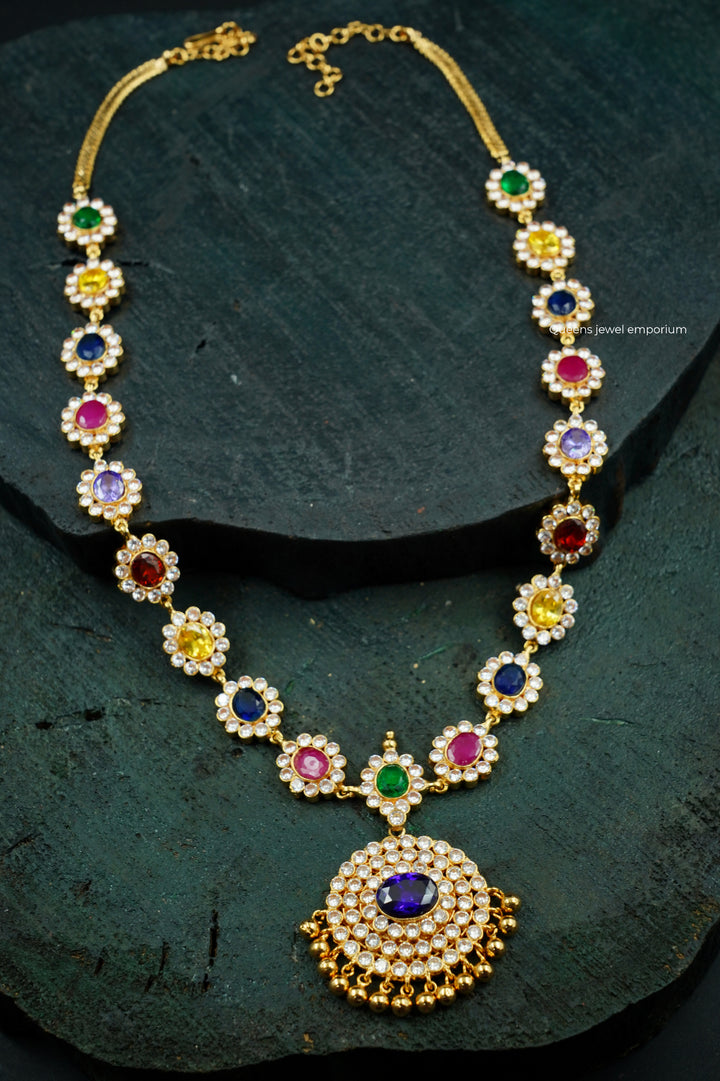 LATHANGI - ZIRCON HARAM - Queens Jewel Emporium
