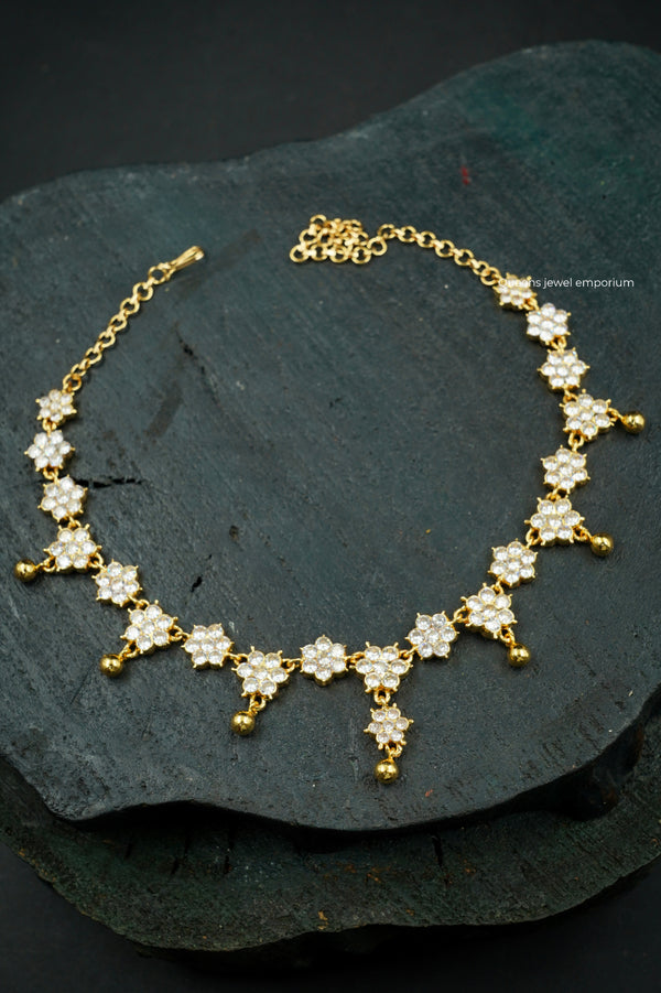 SARIKA ZIRCON NECKLACE - Queens Jewel Emporium