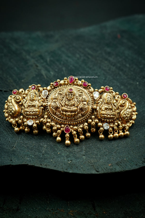 GAJA LAKSHMI HAIR CLIP - Queens Jewel Emporium