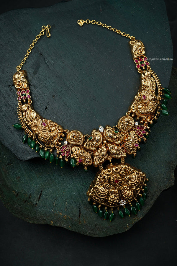 PRATHI NAHAAS NECKLACE - Queens Jewel Emporium