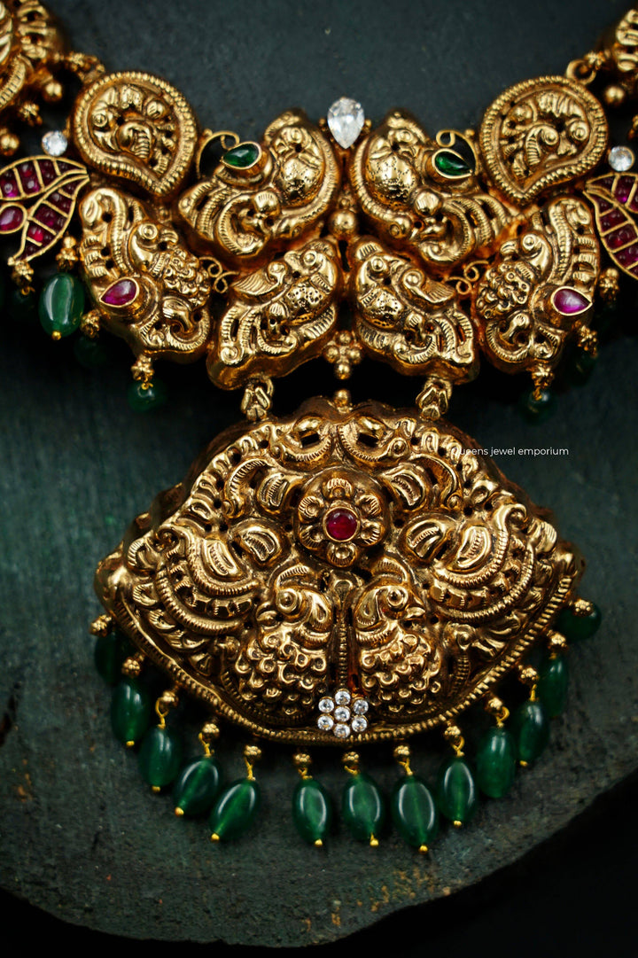 PRATHI NAHAAS NECKLACE - Queens Jewel Emporium