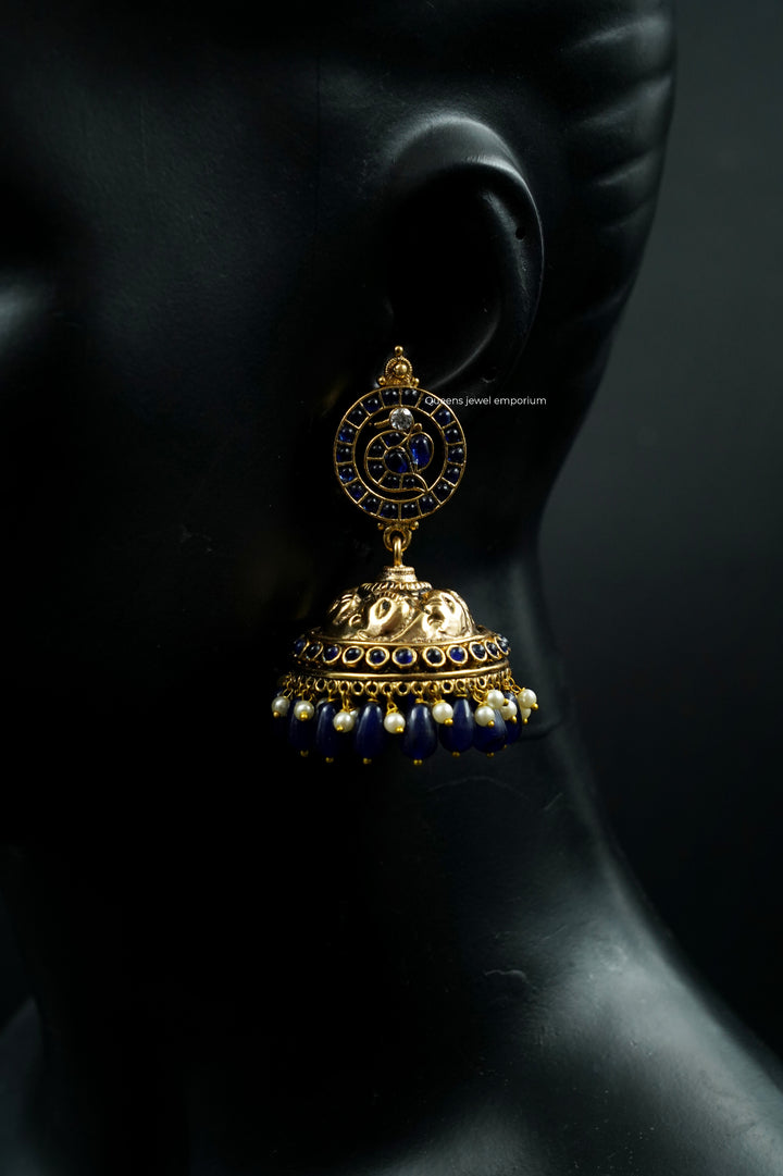 YAZHINI JHUMKA - Queens Jewel Emporium