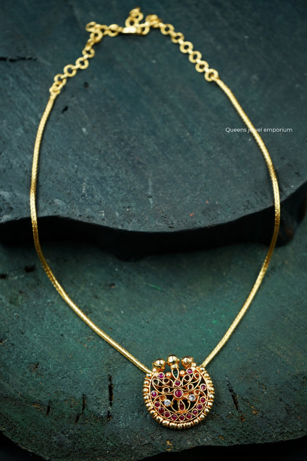 CHANDIRAN NECKLACE - Queens Jewel Emporium