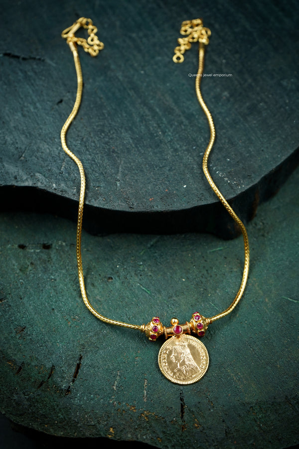 SHREYA MINIMAL NECKLACE - Queens Jewel Emporium