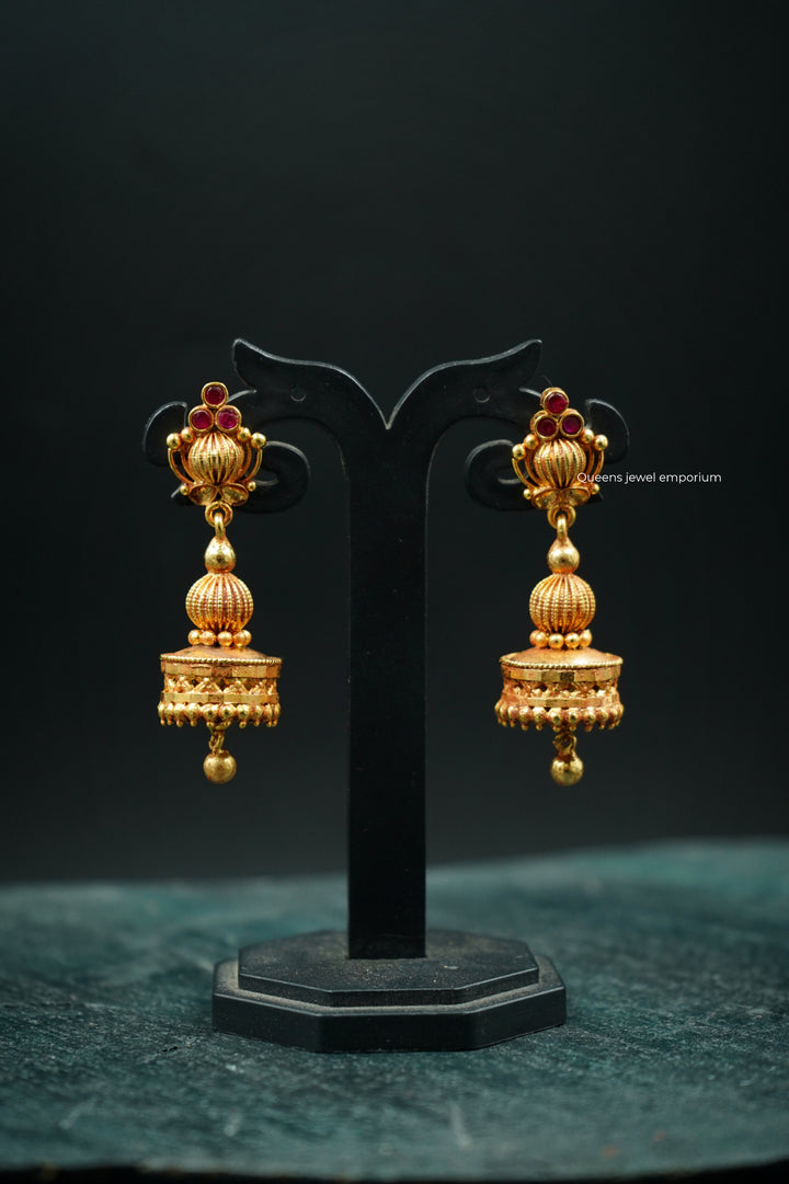 SUNDARI LOLAKKU JHUMKA - Queens Jewel Emporium