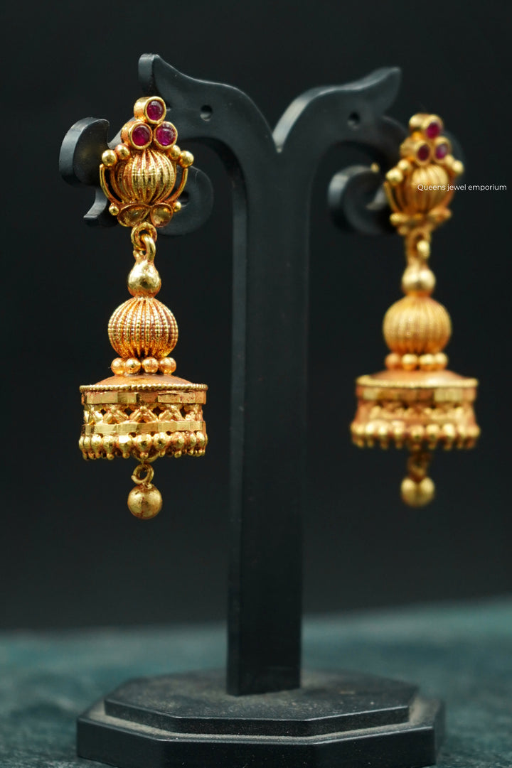 SUNDARI LOLAKKU JHUMKA - Queens Jewel Emporium