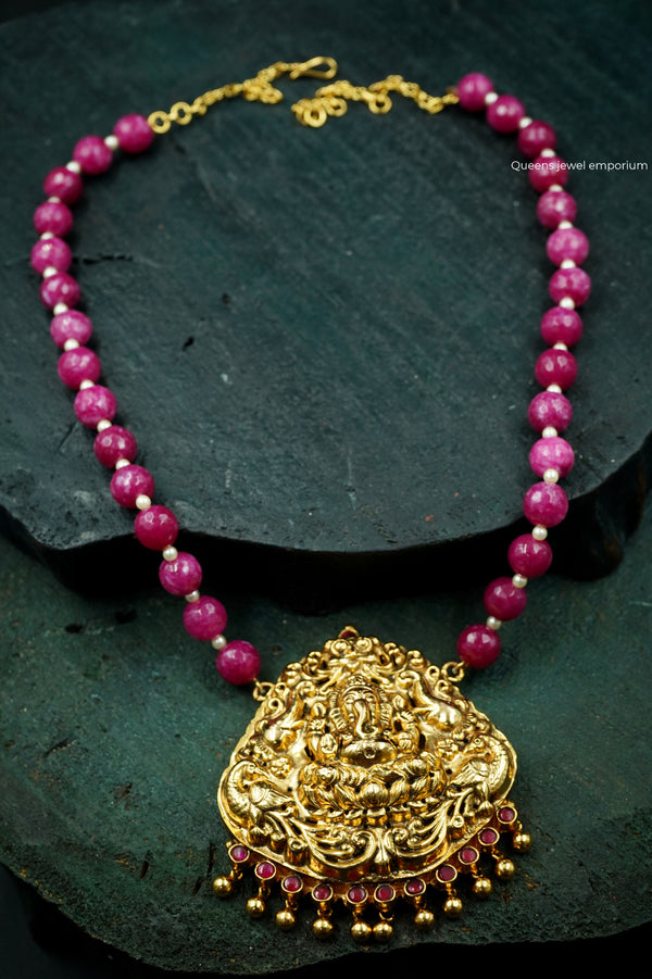 VIDYA GANAPATI HARAM - Queens Jewel Emporium