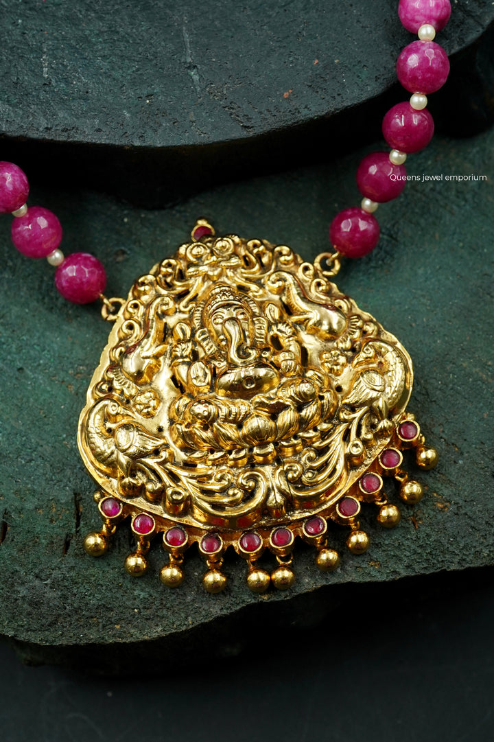VIDYA GANAPATI HARAM - Queens Jewel Emporium